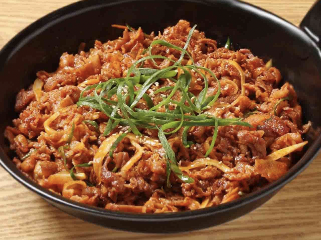 Gangnam bulgogi dish