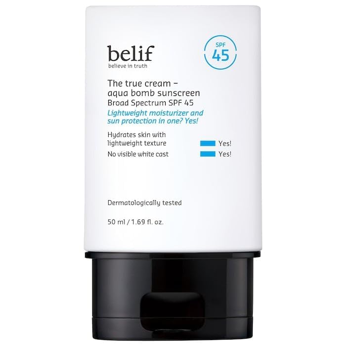 belif Aqua Bomb SPF 45 Hydrating Niacinamide Sunscreen
