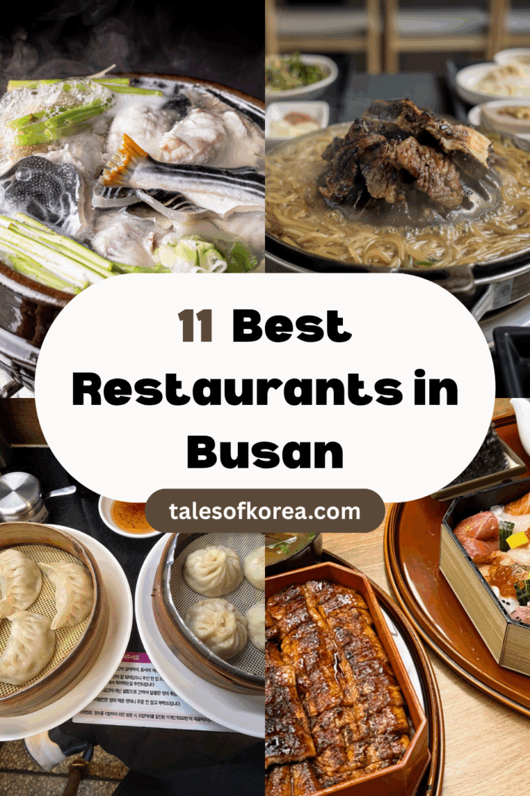 11 Best Restaurants in Busan, South Korea (2026 Version)