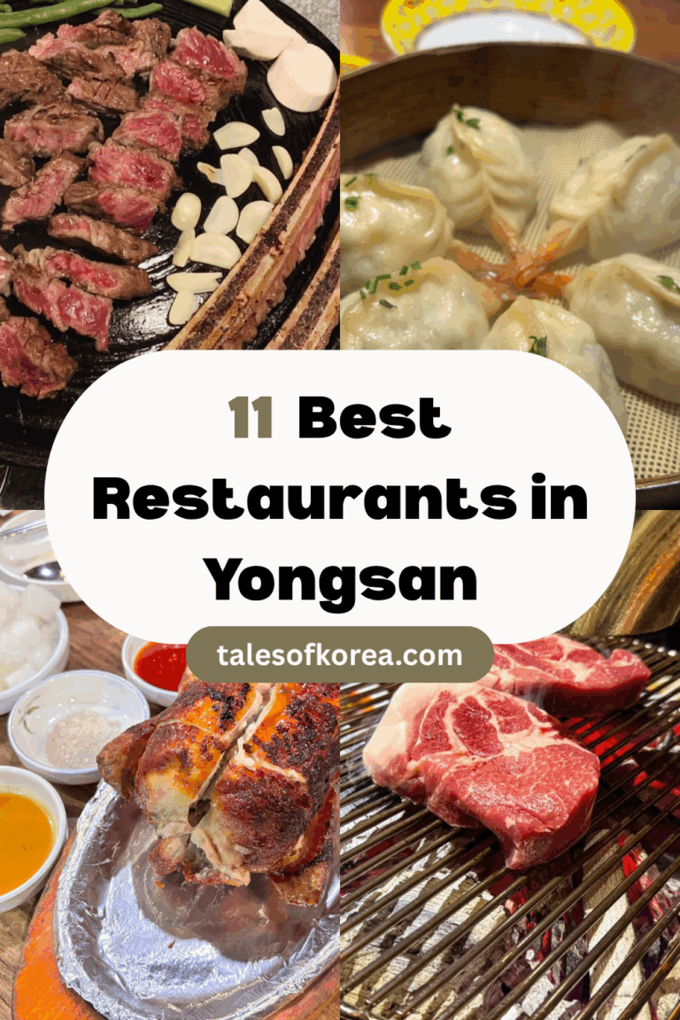 11 Best Restaurants in Yongsan Seoul: Top Dining Guide
