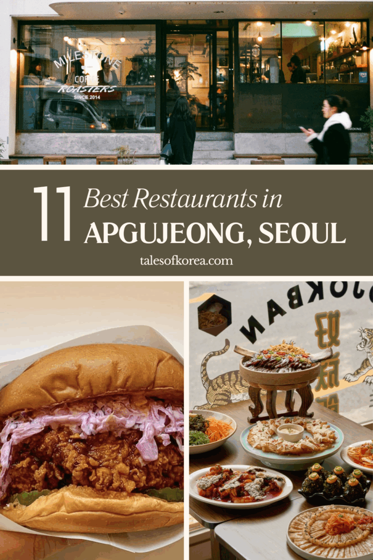 11 Best Restaurants in Apgujeong Seoul: Top Dining Spots 2026