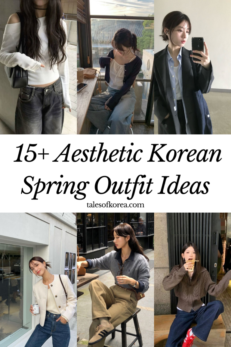 15+ Must-Try Korean Spring Outfits & Fashion Trends for 2026