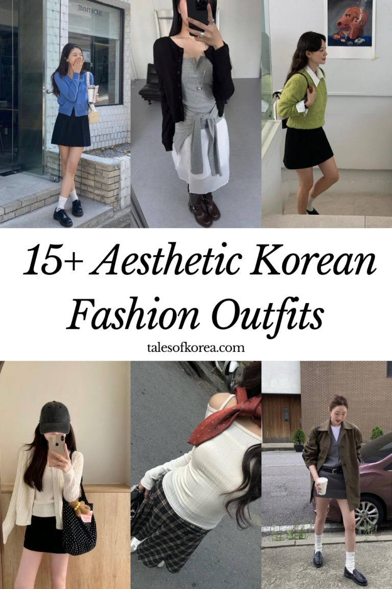 15 Aesthetic Korean Fashion Outfits for Your Daily Lookbook