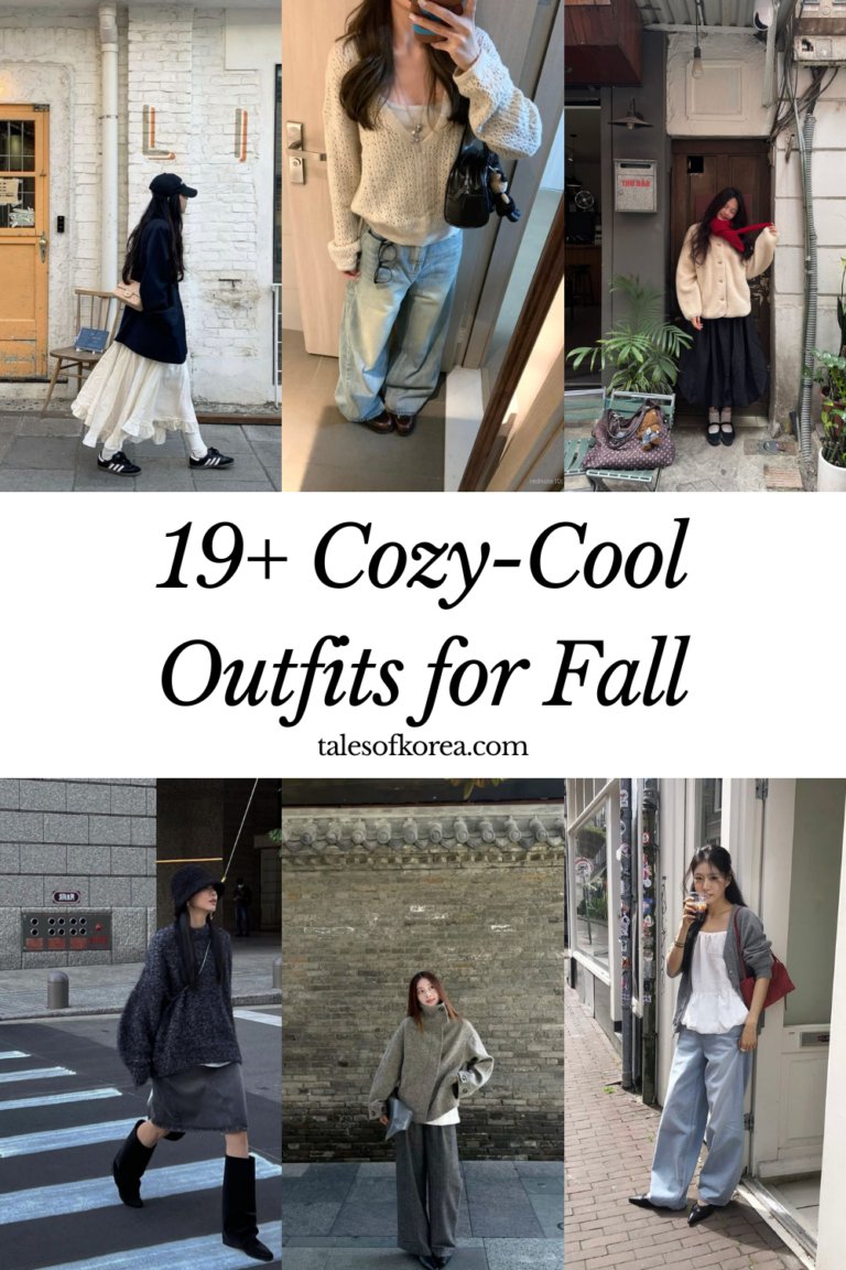 Korean Autumn Style: 19 Cozy-Cool Outfits for Fall